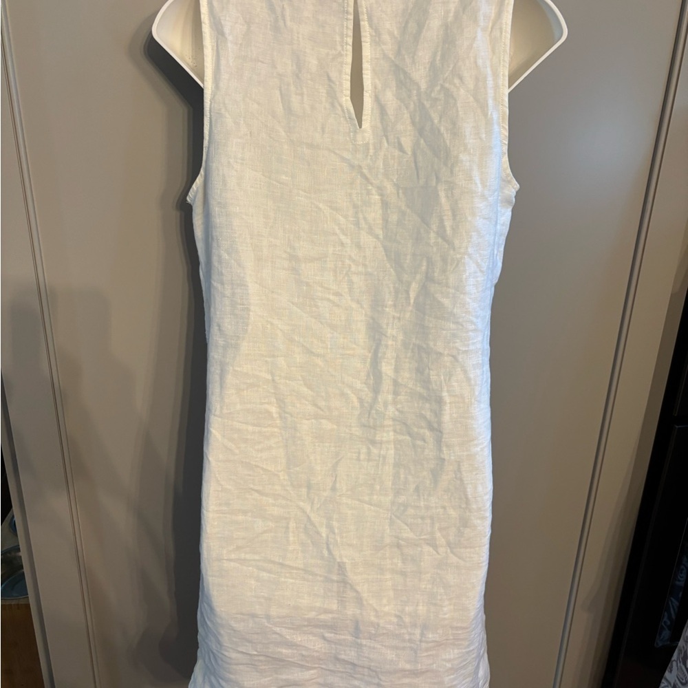 St Tropez West 100% LINEN dress sz 2 - Picture 4 of 6